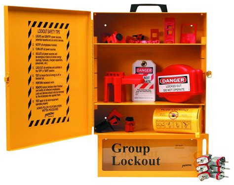 Combined Lockout & Lock Box Station with Steel 